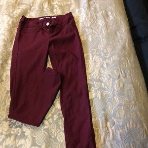 Maroon pants